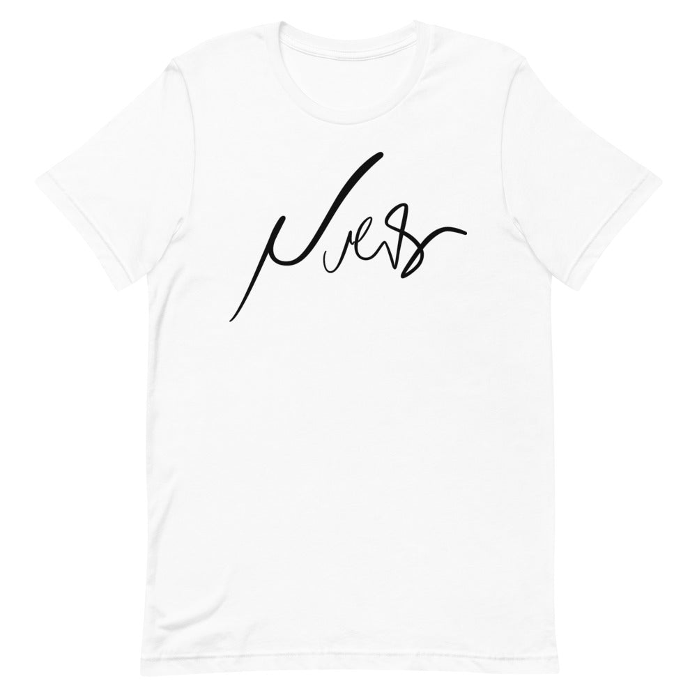 White Signature Unisex T-Shirt